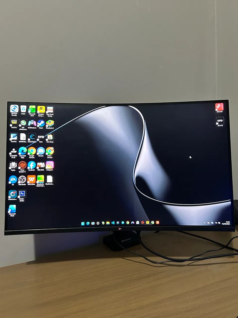 Monitor Gamer Curvo 27? 