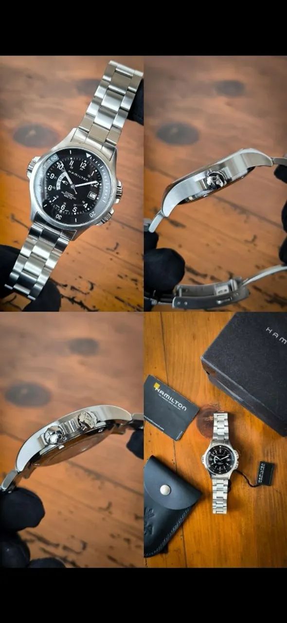 Hamilton Khaki Navy GMT Automático - Foto 3