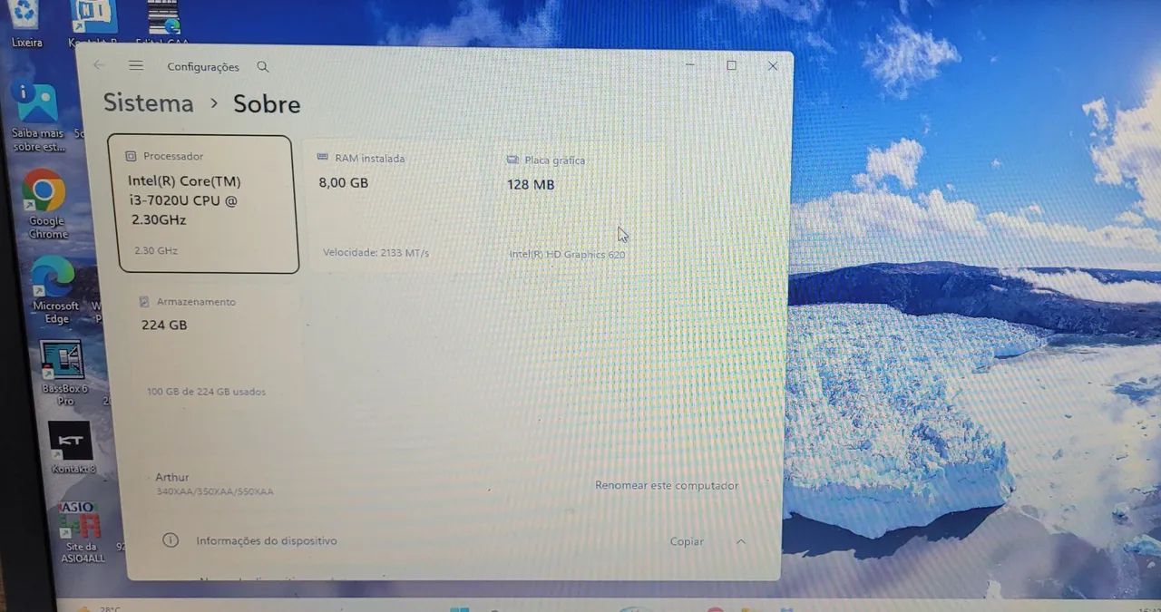 Notebook Samsung I3 - Foto 4