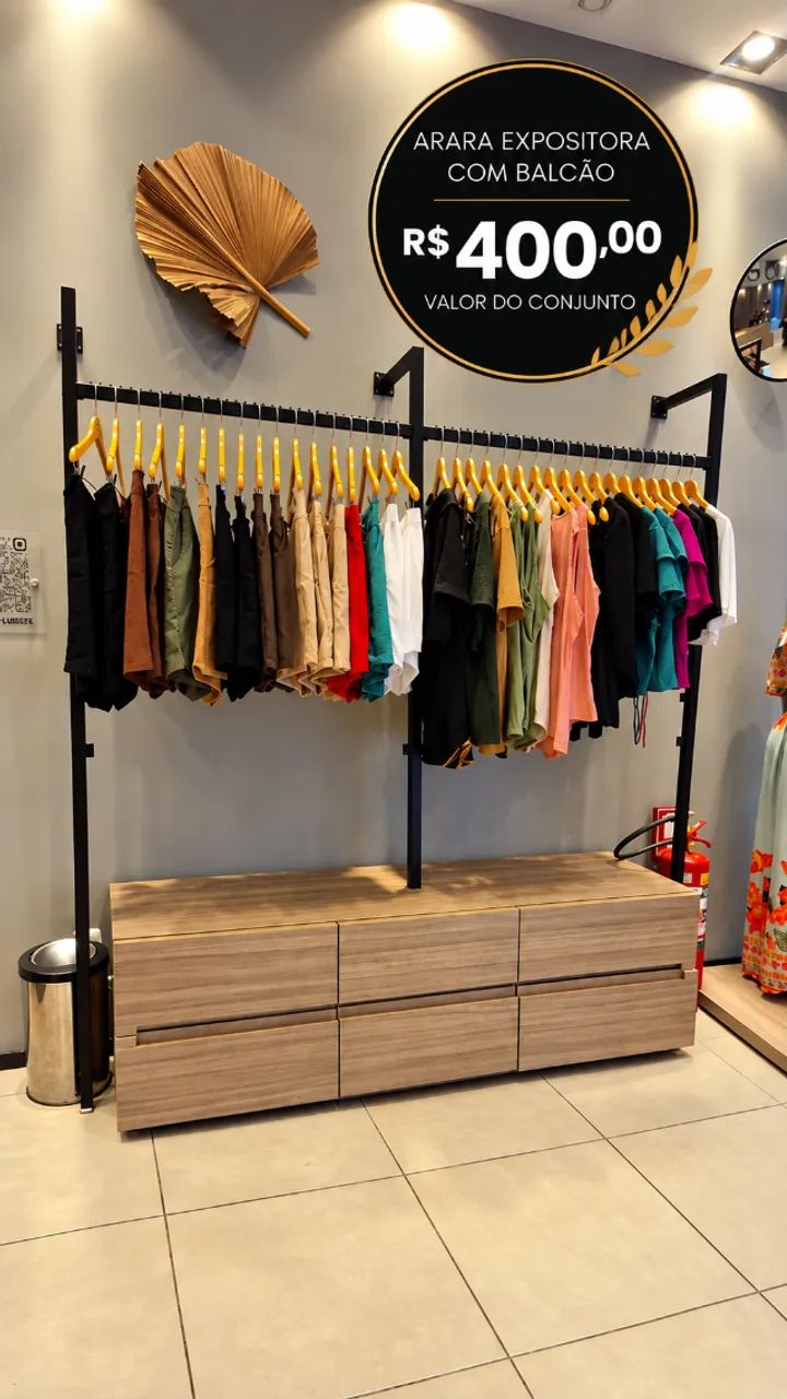 MÓVEIS DE LOJA DE ROUPAS - Foto 3