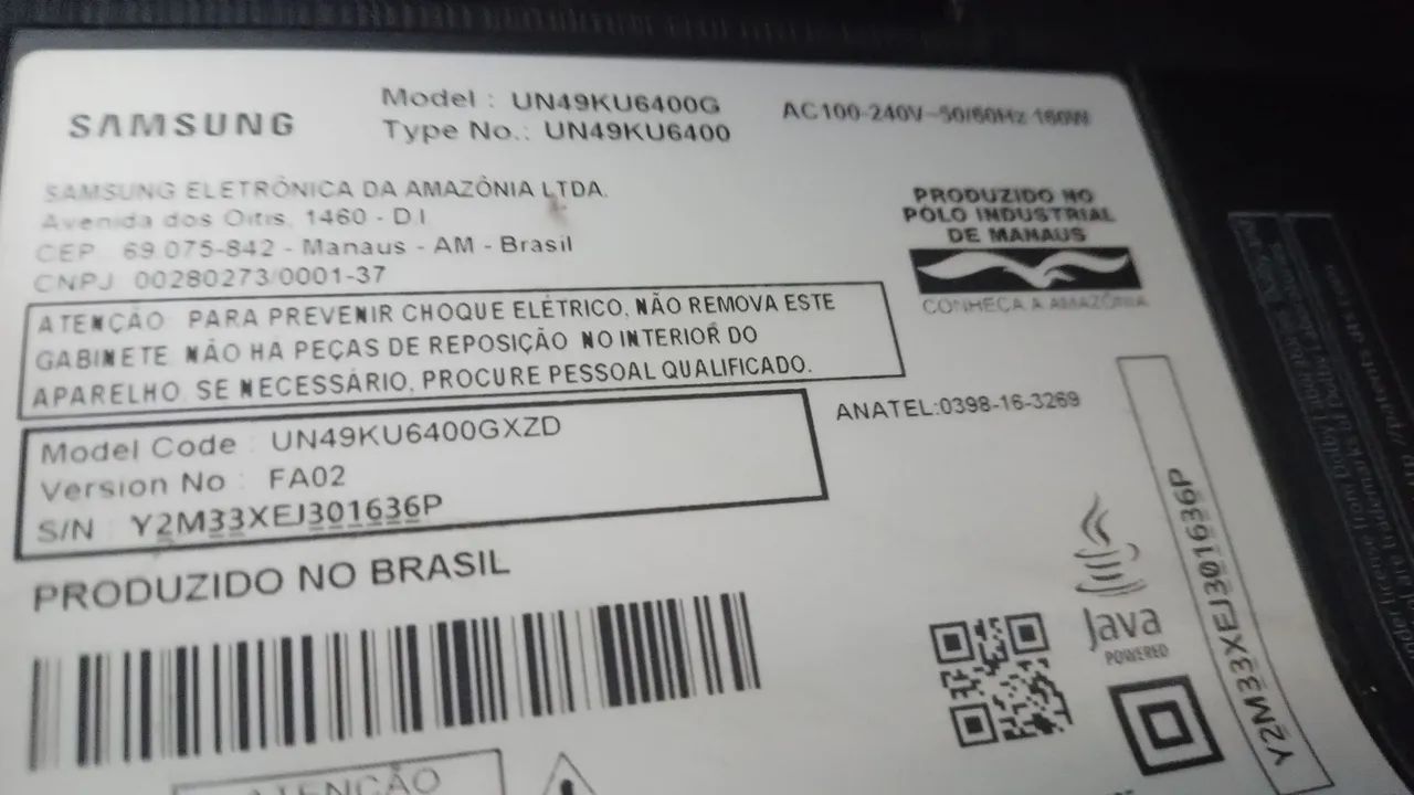 Smartv 49 polegadas 