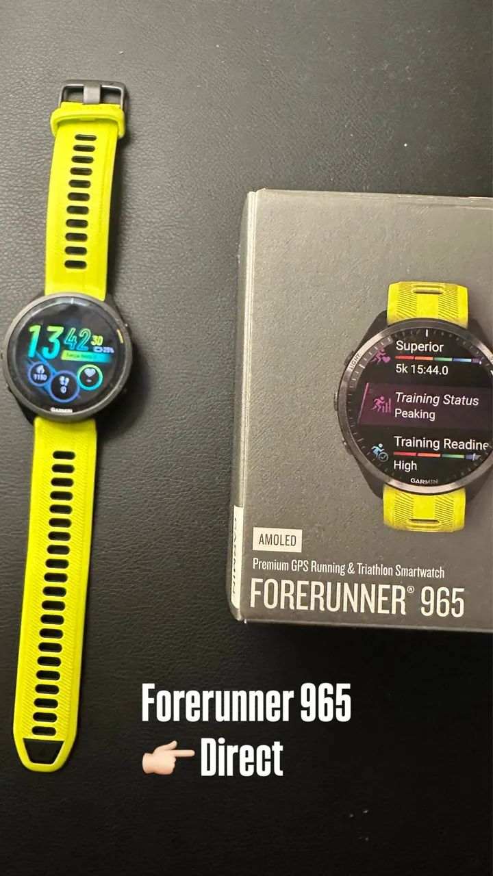 Relógio Garmin Forerunner 965 - Foto 2
