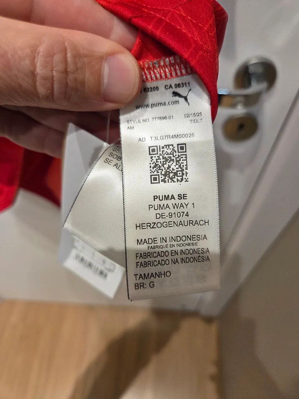 Camisa Marrocos 2025 original nova - Foto 3
