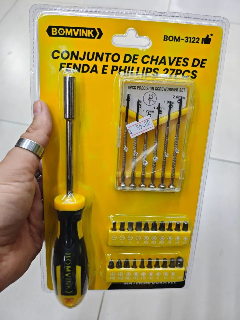 Conjunto de Chaves Philips - NOVO
