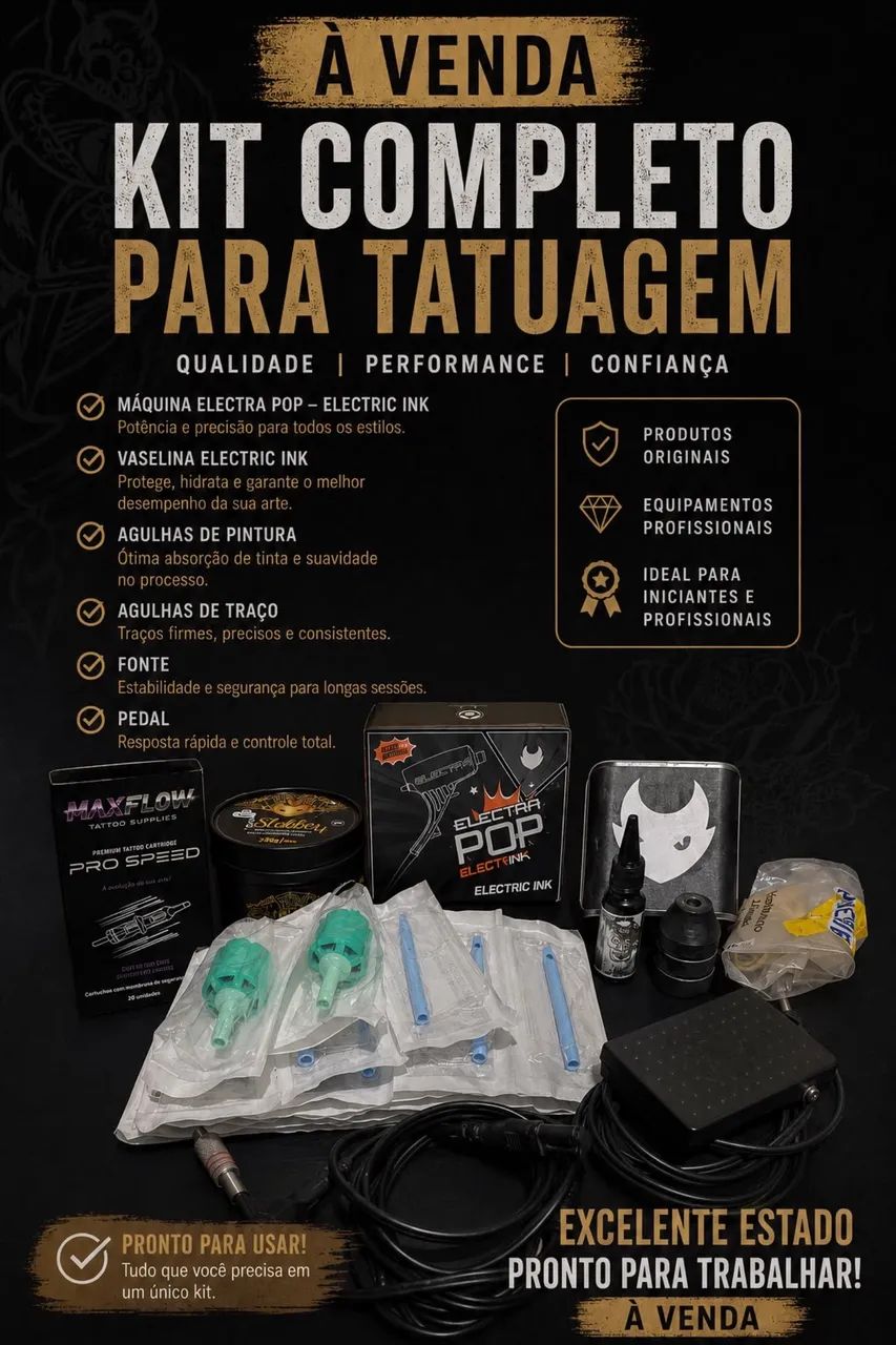 Maquina de tatuagem