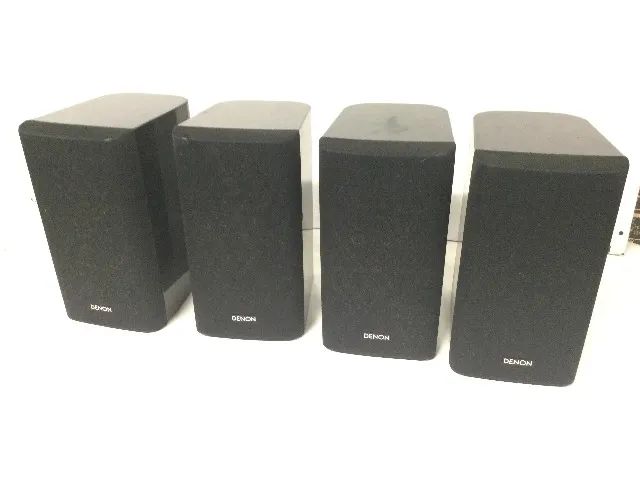 4 caixas de som denon