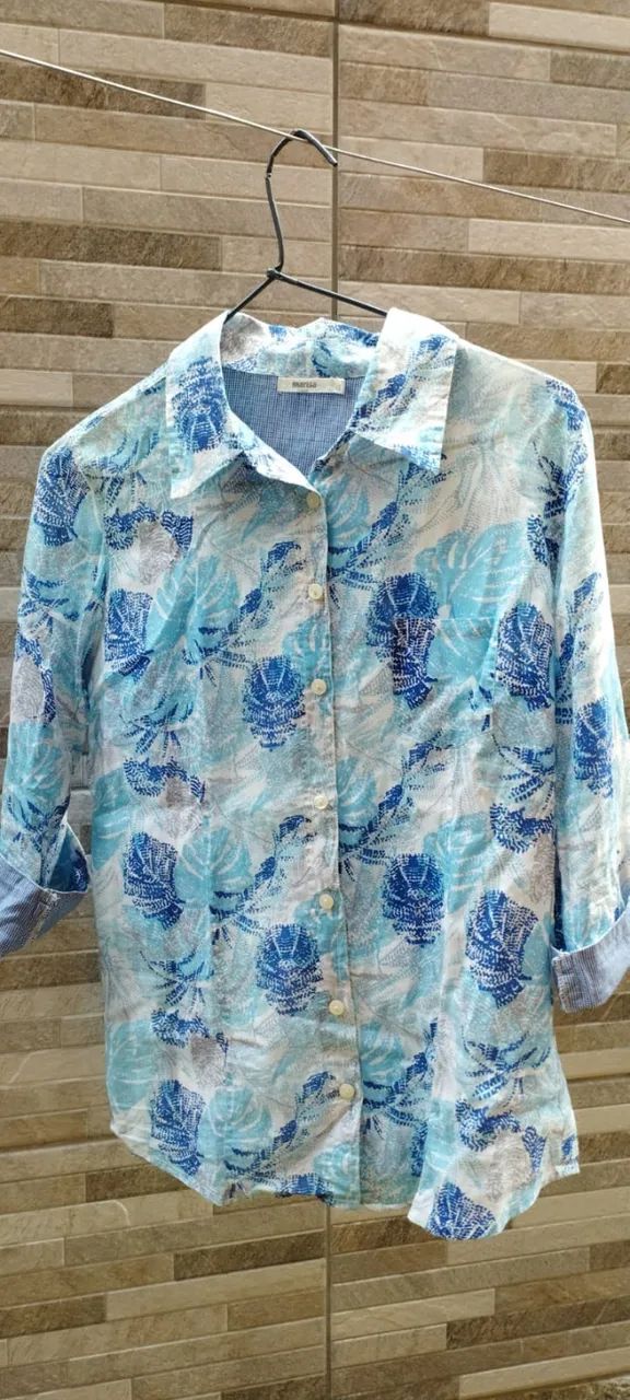 Camisa feminina M - Foto 5