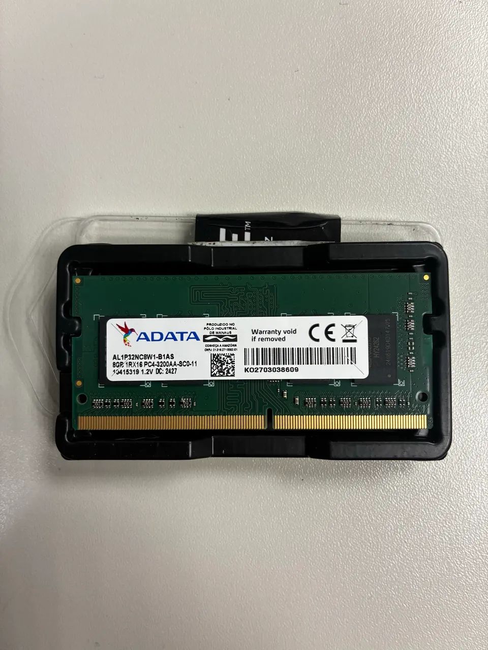 Memória RAM Notebook 8GB DDR4 3200MHz - ADATA