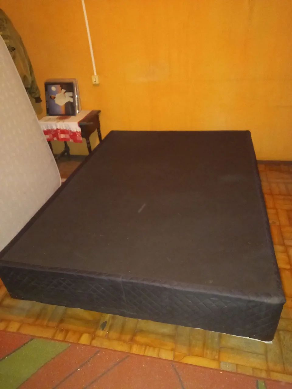 Cama box casal + Colchão de molas ensacadas - Foto 5