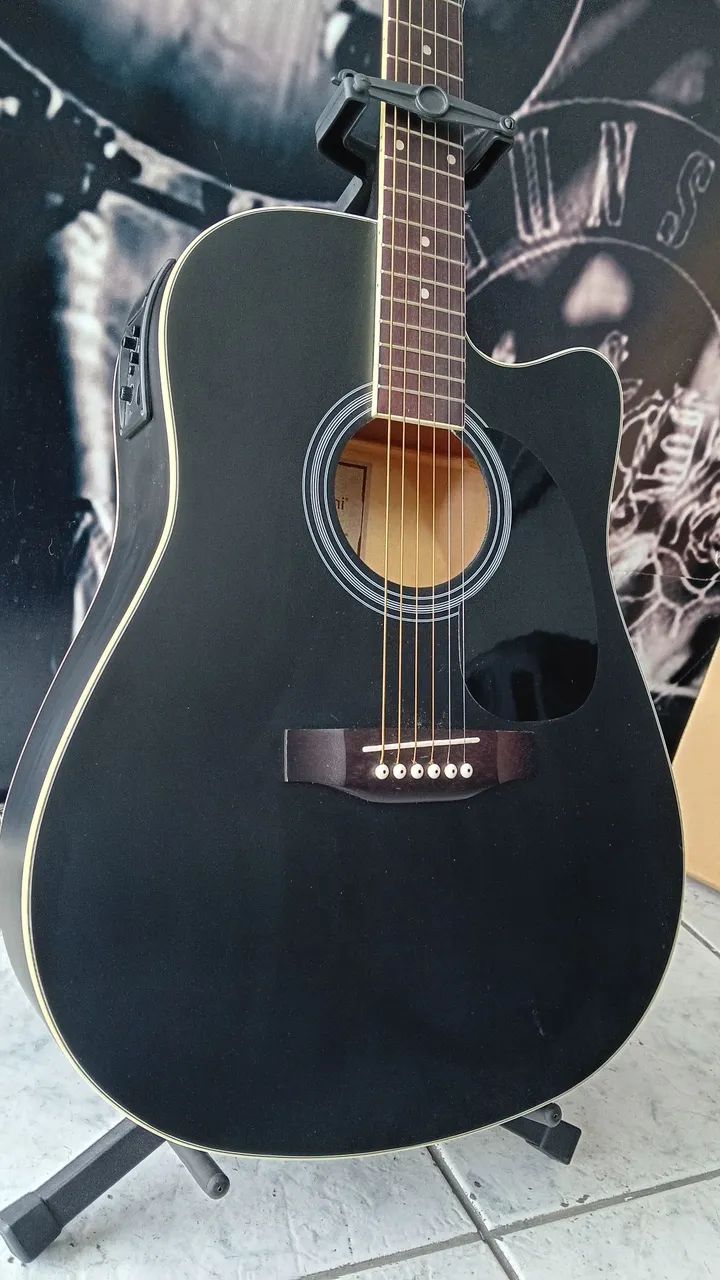 VIOLÃO GIANNINI FOLK LINDO  - Foto 2