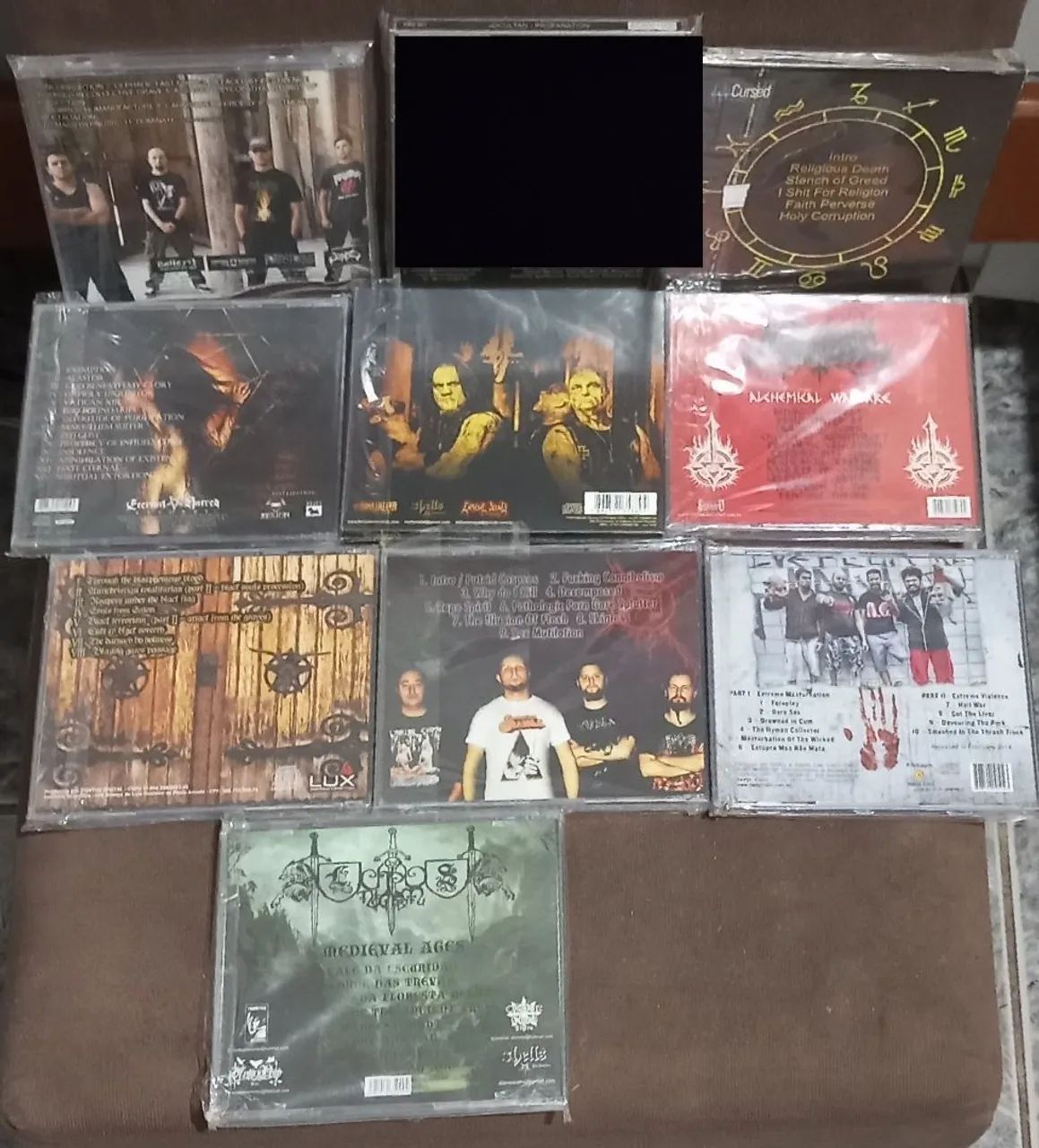 CDs Black, Death Metal zerados e seminovos.  - Foto 2