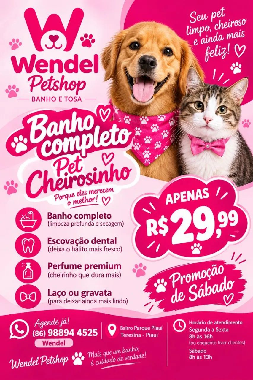 Banho pet
