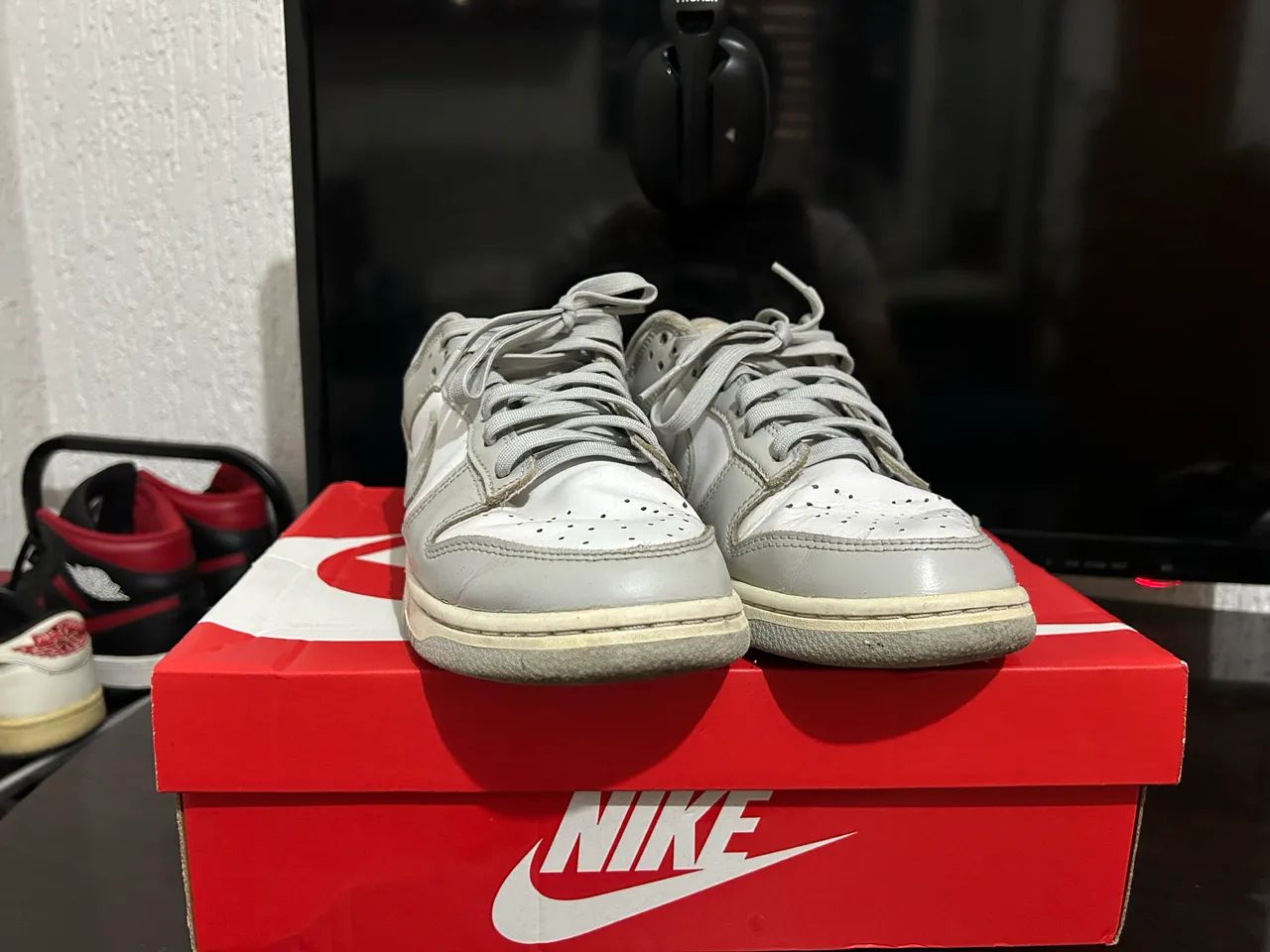 Nike Dunk White/Grey - Foto 5