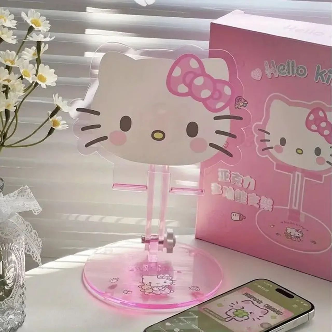 Suporte de celular Hello kitty