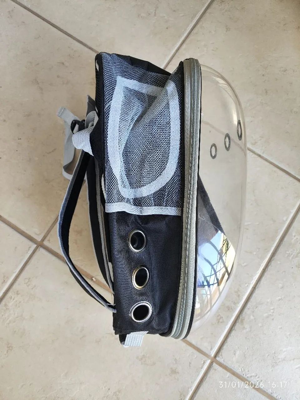 Mochila transporte gato/cachorro - Foto 2