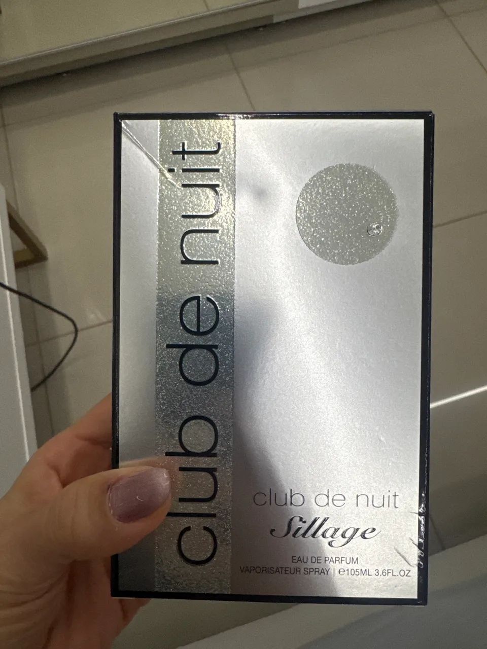 Perfume club de nuit sillage