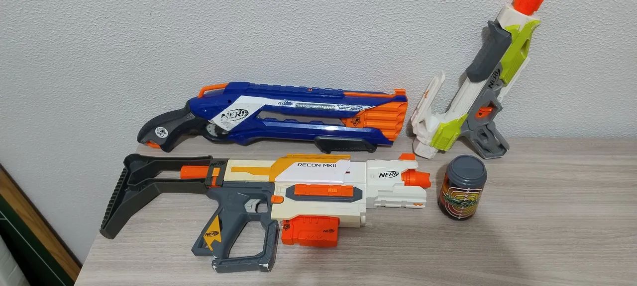 Lote 3 Nerfs originais Hasbro