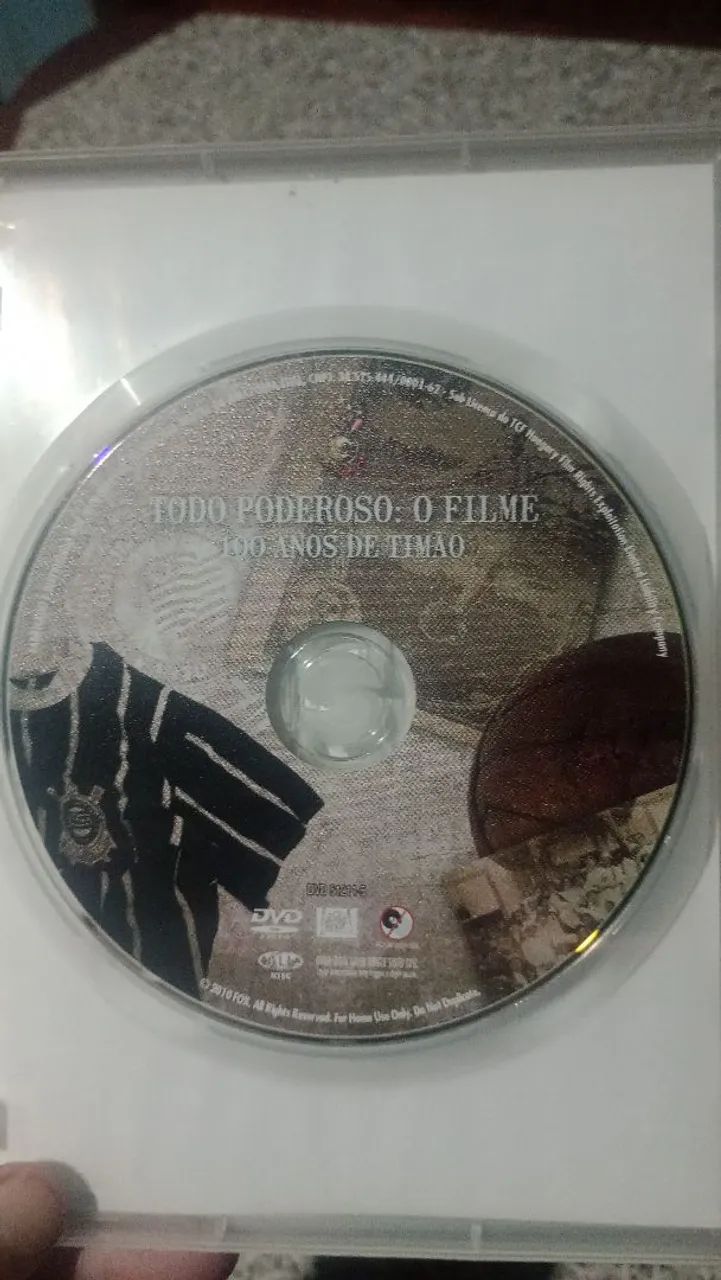 DVD Original Corinthians Todo Poderoso O Filme 100 Anos De Timão  - Foto 3