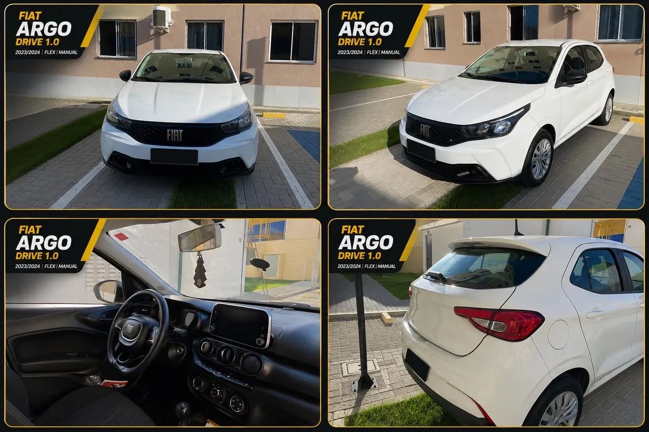 Fiat Argo Drive 1.0 6V Flex 2024 - Foto 2