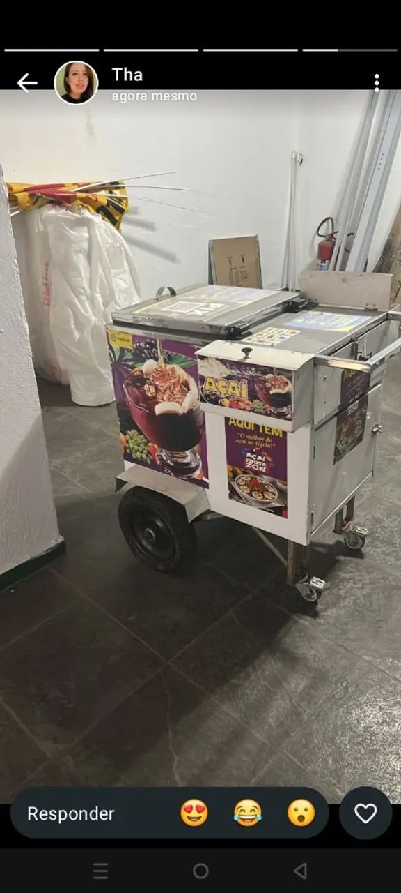 Carrinho de espetinho e de açaí  - Foto 2