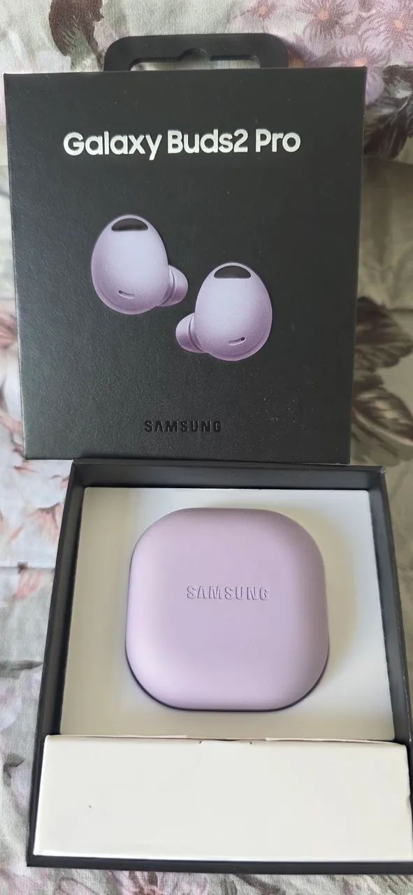 Galaxy Buds2(未開封) パープル Fone De Ouvido Galaxy Buds2 Bluetooth Violeta Samsung | MercadoLivre