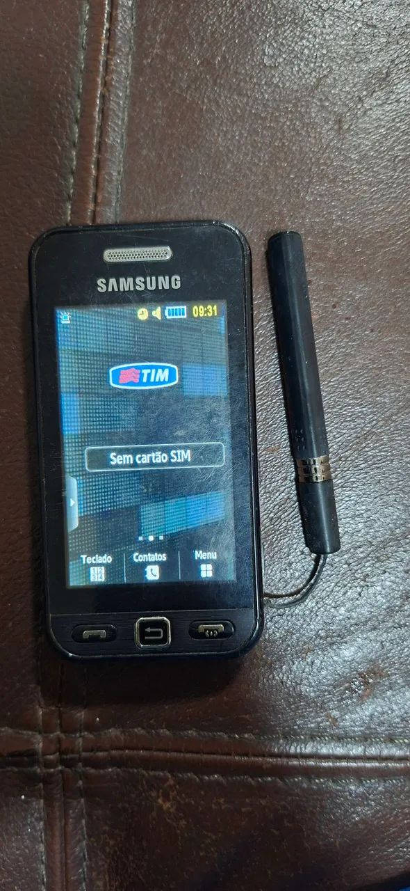 Celular Samsung GT-S5230 funcionando 