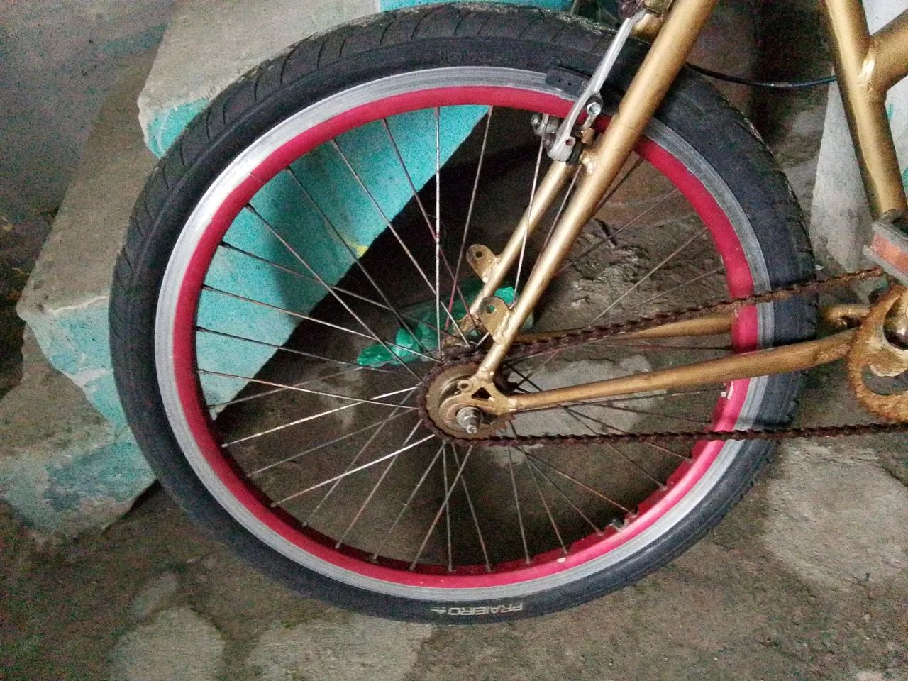 Bike top com Janse aérea e rolamento 