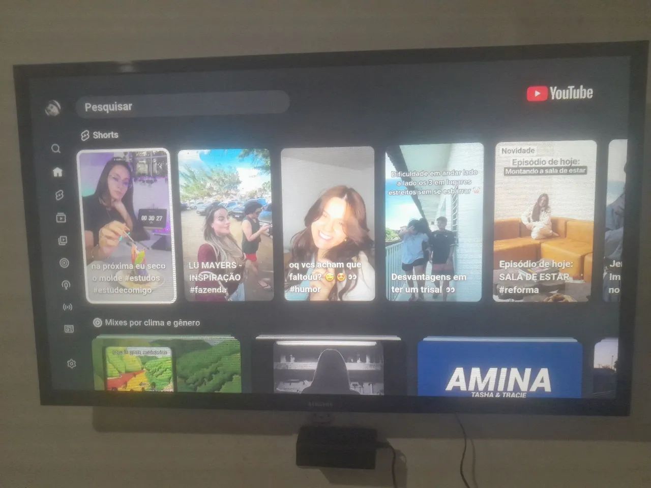 Tv samsung séries 32 polegadas smart - Foto 2