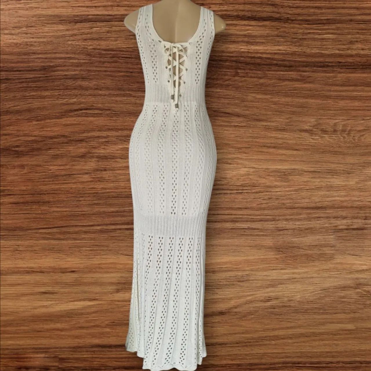 Vestido farm em tricô P - Foto 4