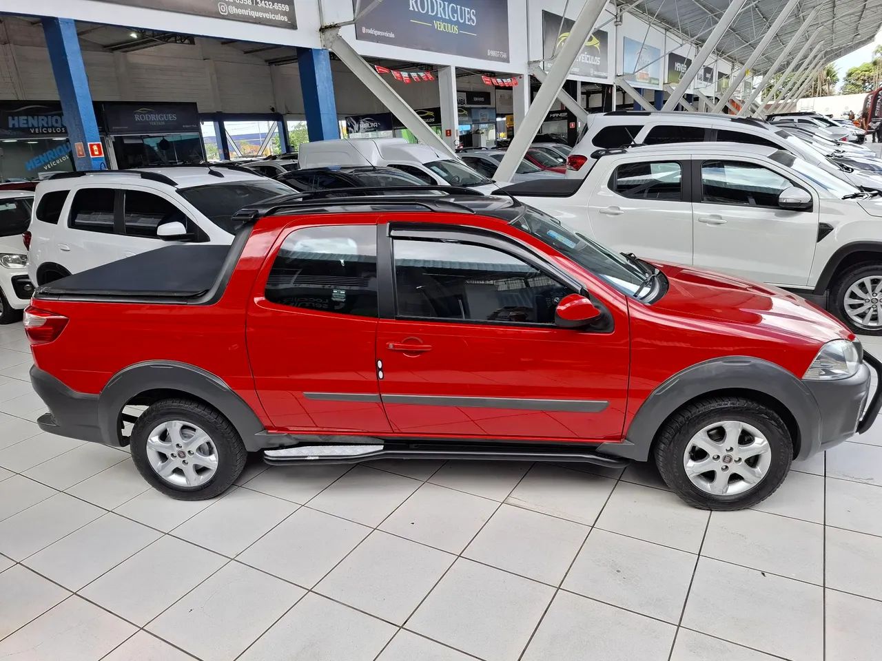 Fiat Strada Working Hard 1.4 Fire Flex 8V CD 2018 - Foto 3
