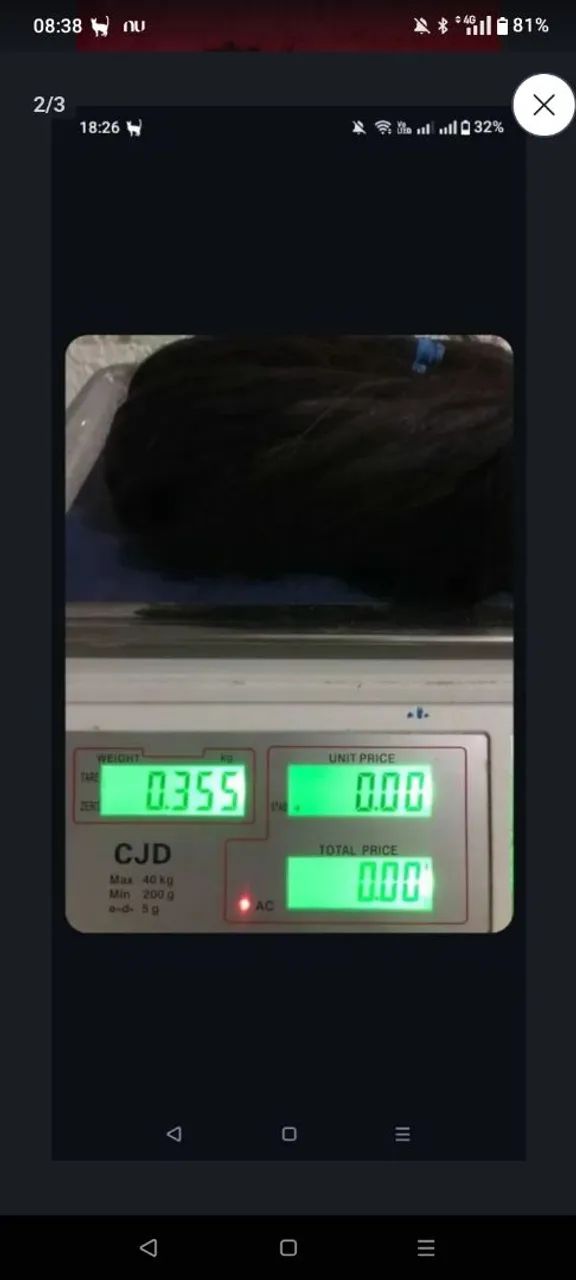 Cabelo humano brasileiro  - Foto 2