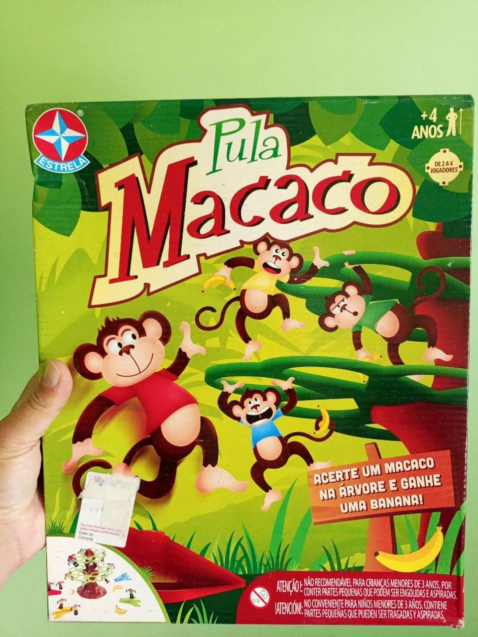 Jogo Pula Macaco Estrela 