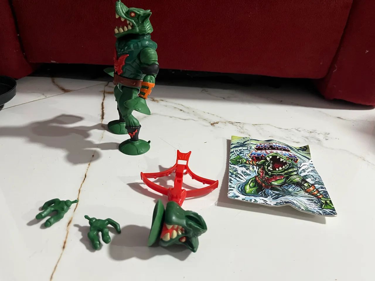 Boneco leech - Masters of the universe Origins deluxe  - Foto 3