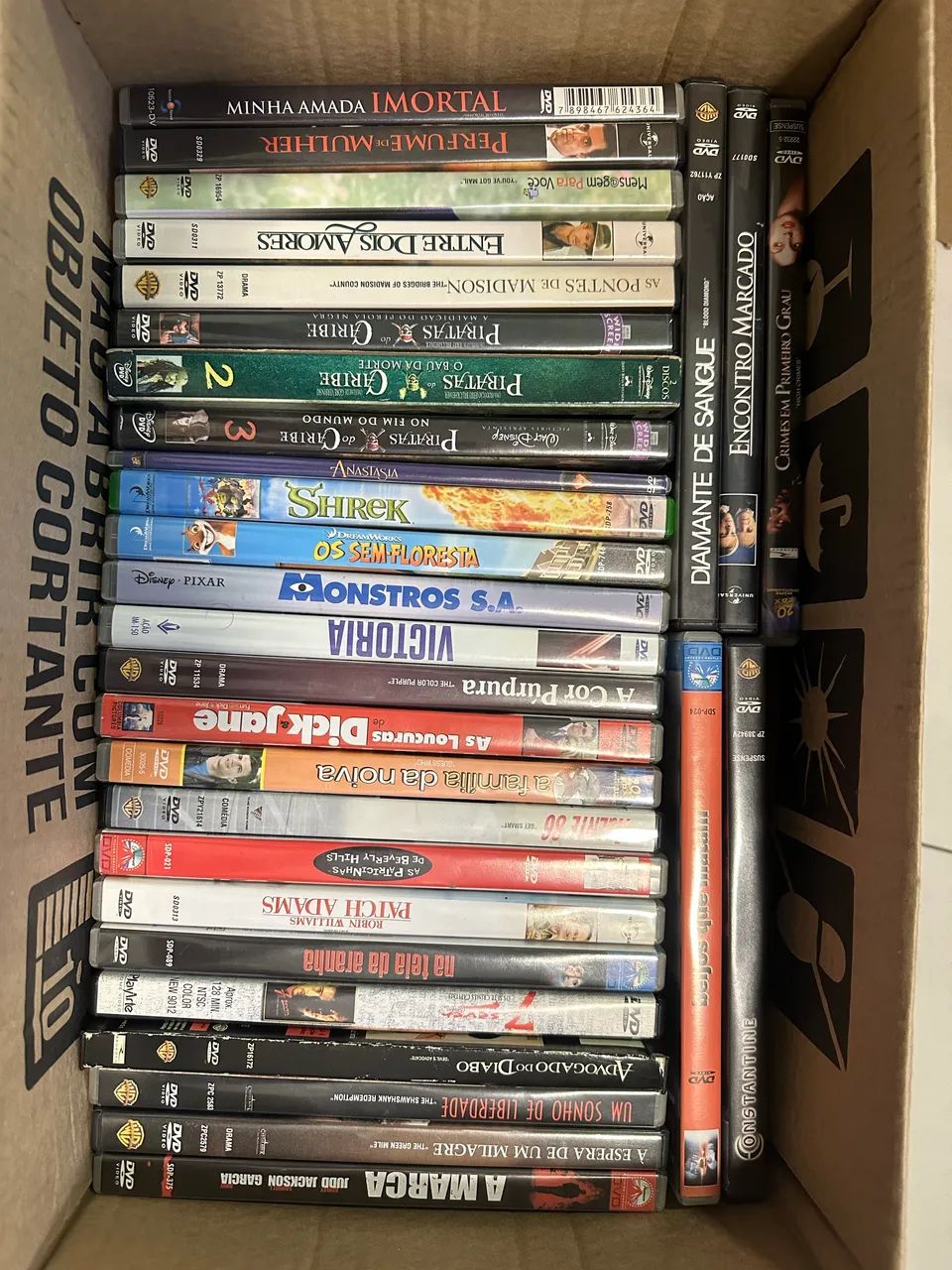 Pacote 70 DVDs