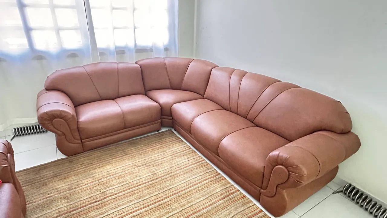 JOGO DE SOFÁ DE 2 E 6 LUGARES 