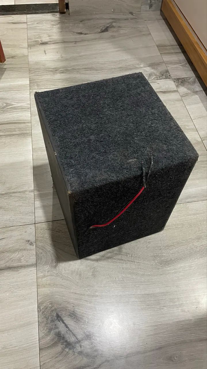 Caixa de grave cara preta  - Foto 4