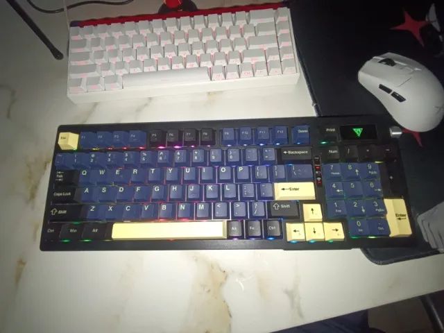 Teclado mecanico tri mode Huanjun FG98 - Foto 3