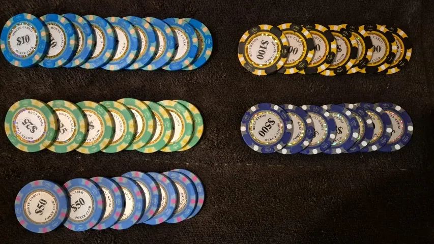 Maleta de poker Monte Carlo com 300 fichas - Foto 6