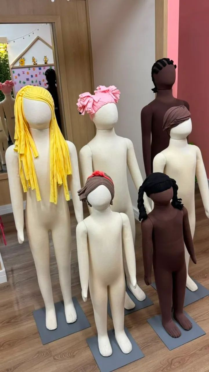 Manequins Infantis em Tecido  - Foto 4