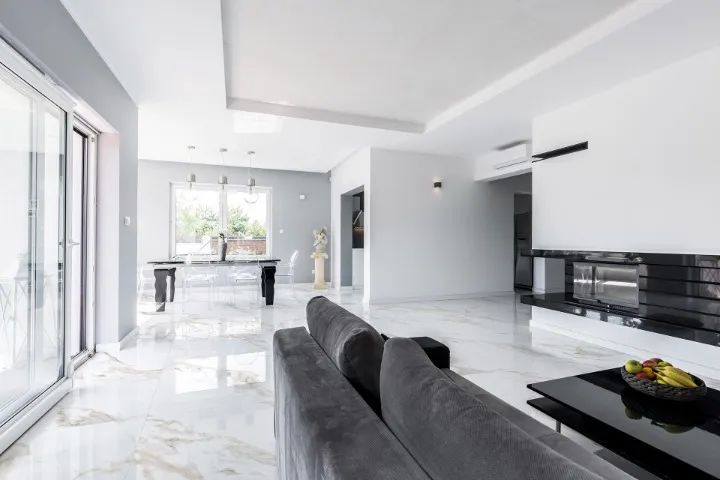 porcelanato polido 70 x 70 marmo douro