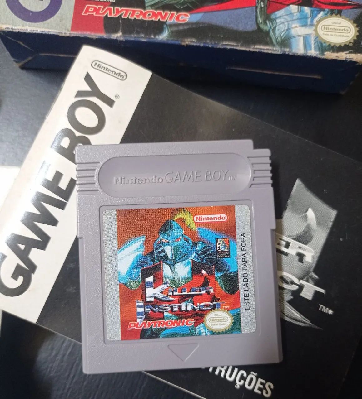 jogo killer Instinct com caixa e manual para game boy original  - Foto 4