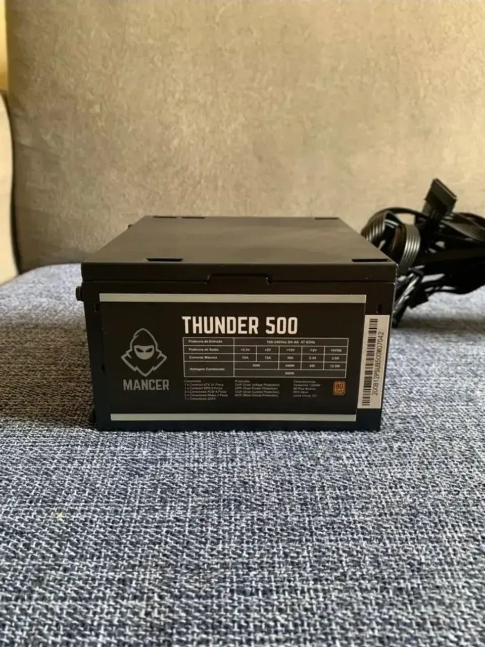 Fonte Mancer 500W 80 Plus Bronze  - Foto 3