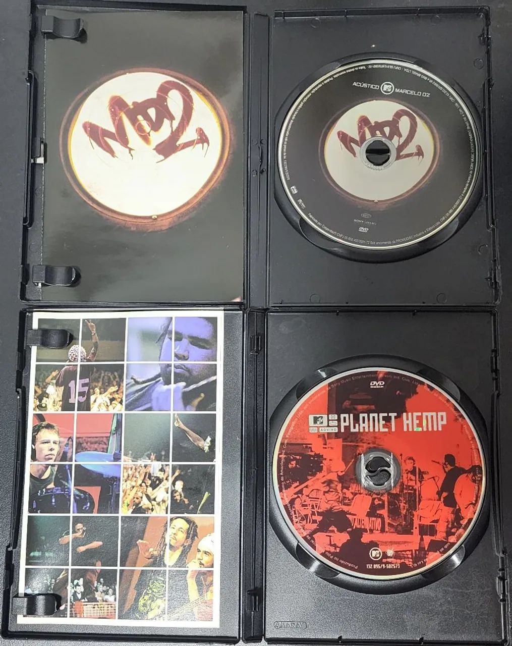DVDs Planet Hemp, Marcelo D2 + CD Planet Hemp - Foto 2