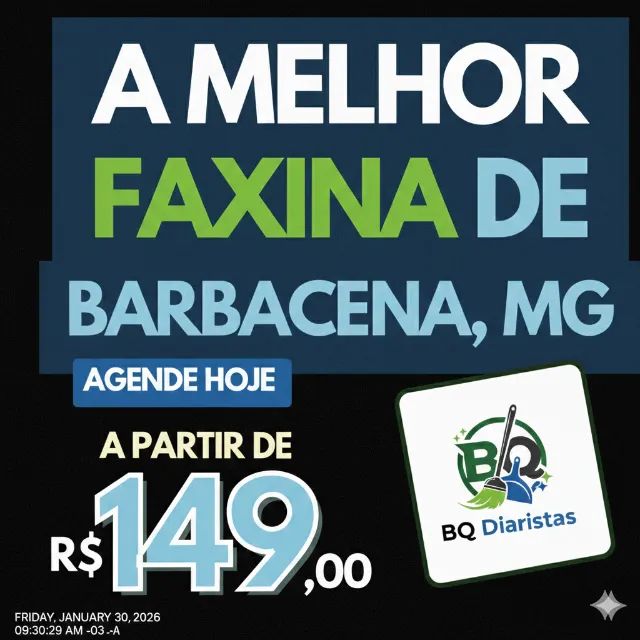 BQ Diaristas/Diaristas em Barbacena