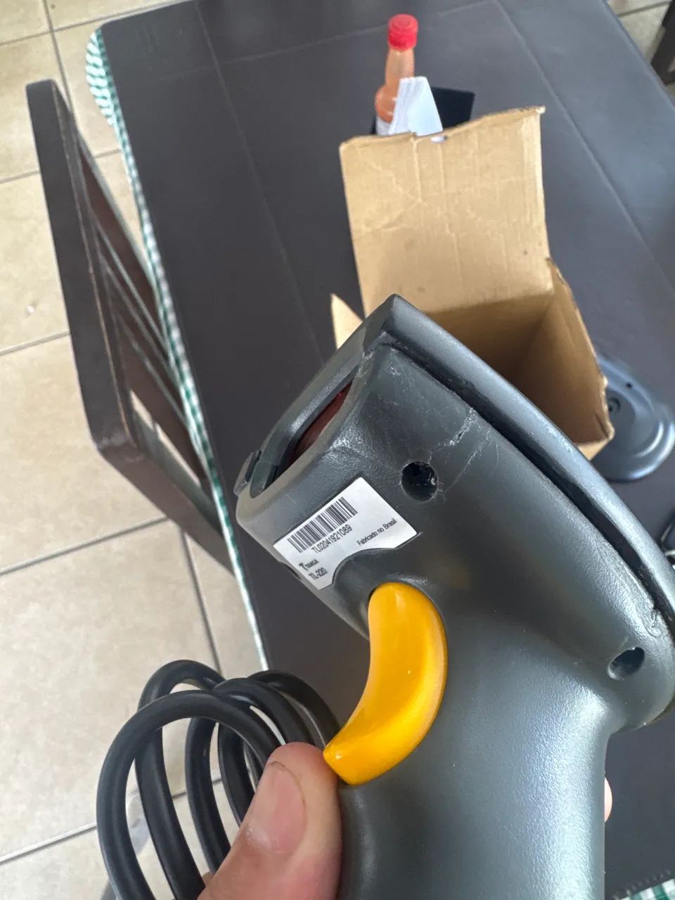 Leitor código de barra e boletos com suporte tranca ( leia o anúncio)  - Foto 3