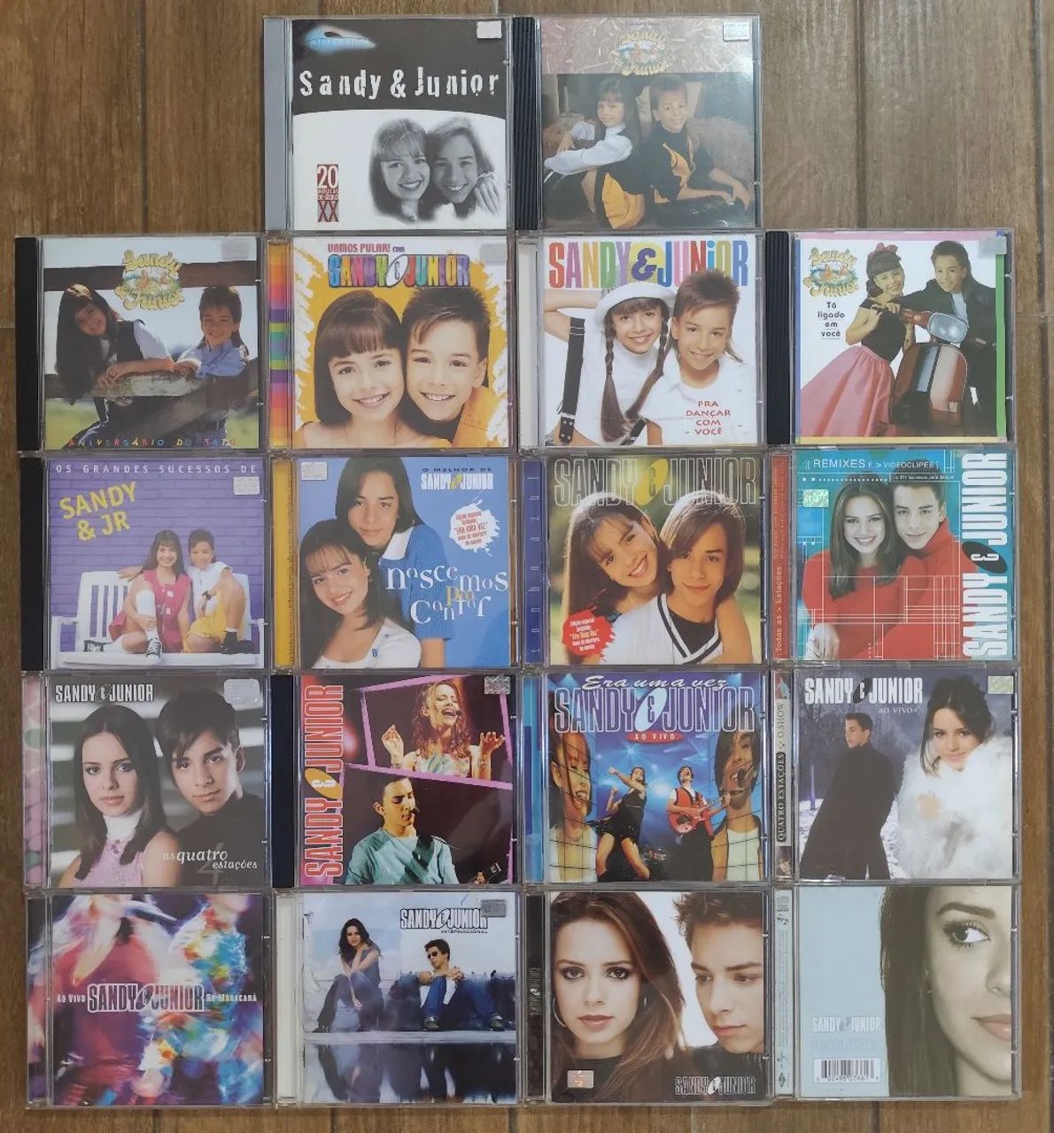 Discografia Sandy e Junior (Cds)