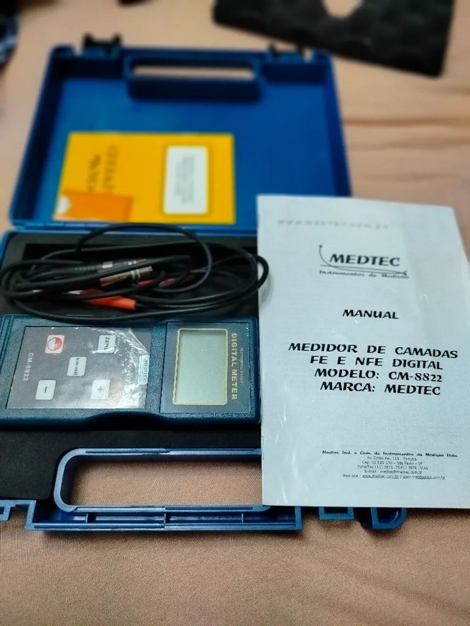 Medidor de Espessura - MEDTEC CM 8822