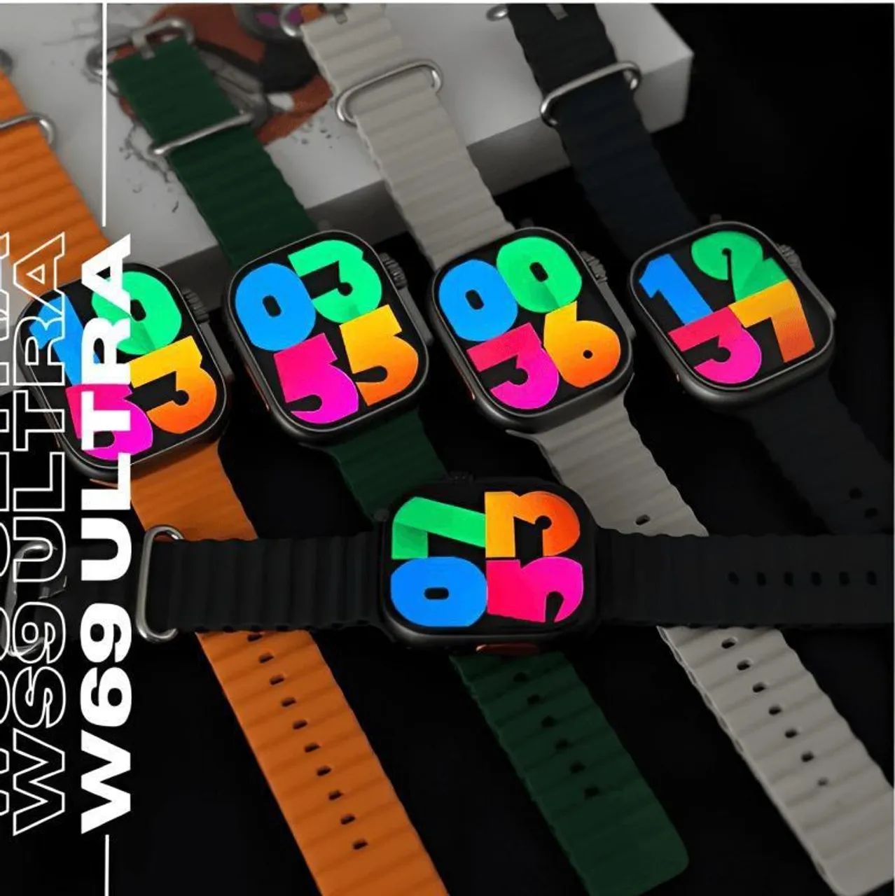 Smartwatch W69 Ultra Plus Lançamento (Original e Lacrado) - Foto 3