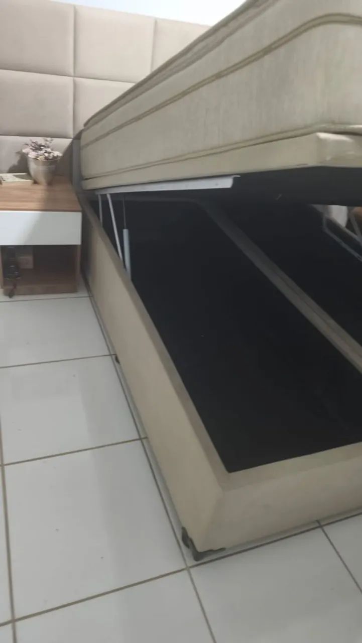 Conjunto Cama baú Queen Americanflex - Foto 5
