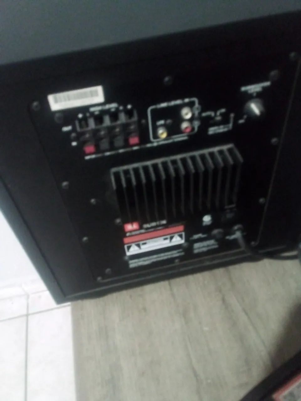 Receiver e subwoofer Jbl amplificada ( receiver com problema na saida ) A. proposta - Foto 4